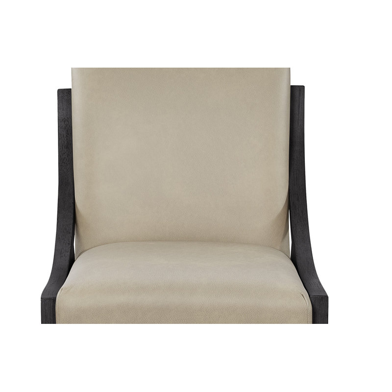 Fauteuil en cuir Sling - poivre
