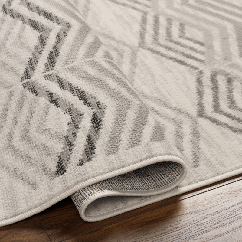Heimir Chevron Indoor Rug, Rectangle 6'7" x 9'