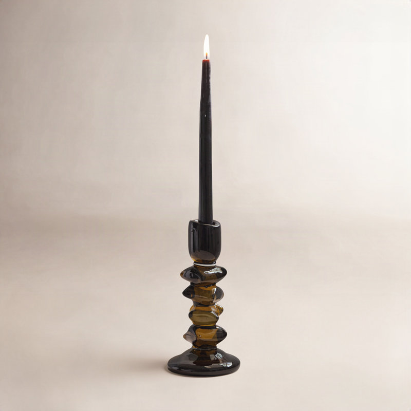 Foundation Candleholder, 9" H x 4.25" W x 4.25" D