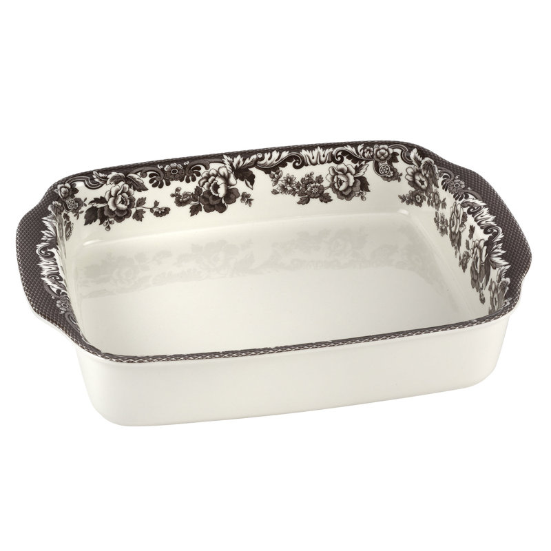 Spode Delamere Handled Lasagne 15X12"