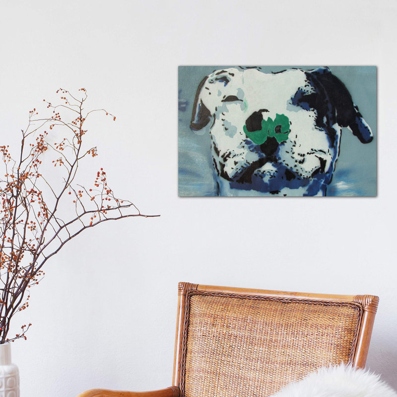 Man's Best Friend - Painting on Canvas, 66.04 cm H x 45.72 cm W x 1.91 cm D, Wrapped Canvas