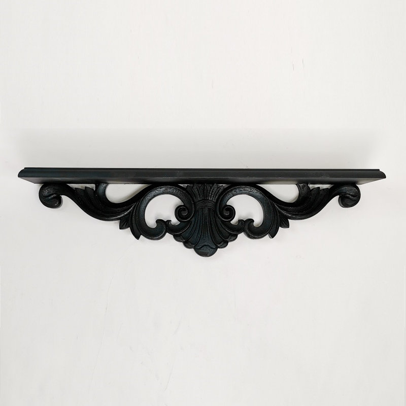 Tablette d'appoint Barksdale, Noir