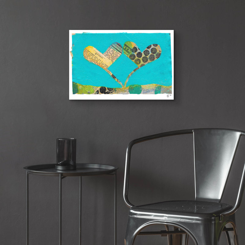 Art mural en verre épique «Sw Cherts 2» par Laura Gibson, 24 po x 16 po, H 16 po x l 24 po