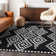 Malek Indoor/Outdoor Area Rug with Non-Slip Backing