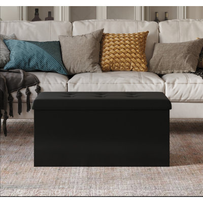 Banc de rangement rembourré Millett