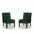Velours vert
