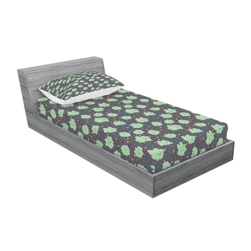 Microfiber Sheet Set, Twin XL Sheet Set + Fitted Sheet + 1 Pillowcase