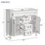 Meuble-lavabo moderne 36 po avec lavabo supérieur-102493539