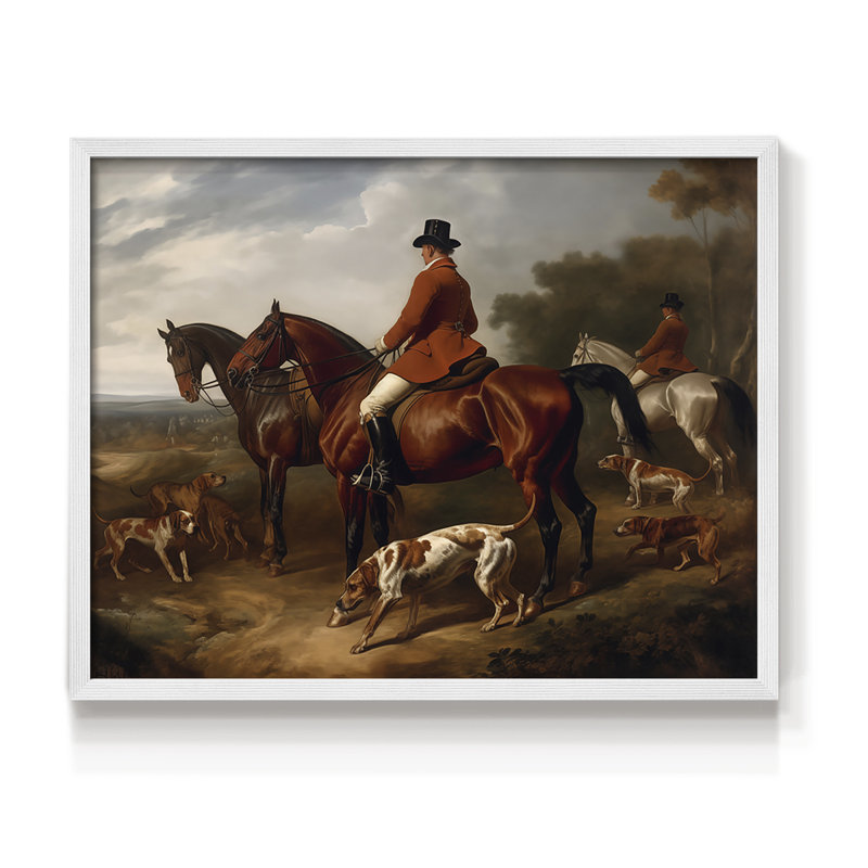 Faune - Lxxxvi - Reproduction encadrée - Restickable, H 8 po x l 10 po, Blanc