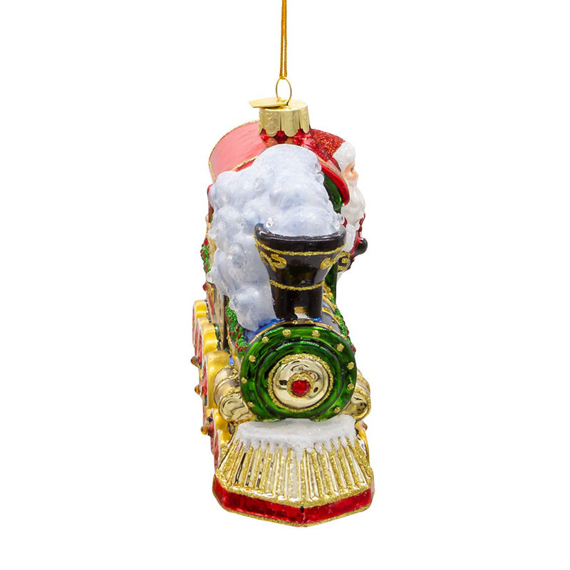 6'' Glass Christmas