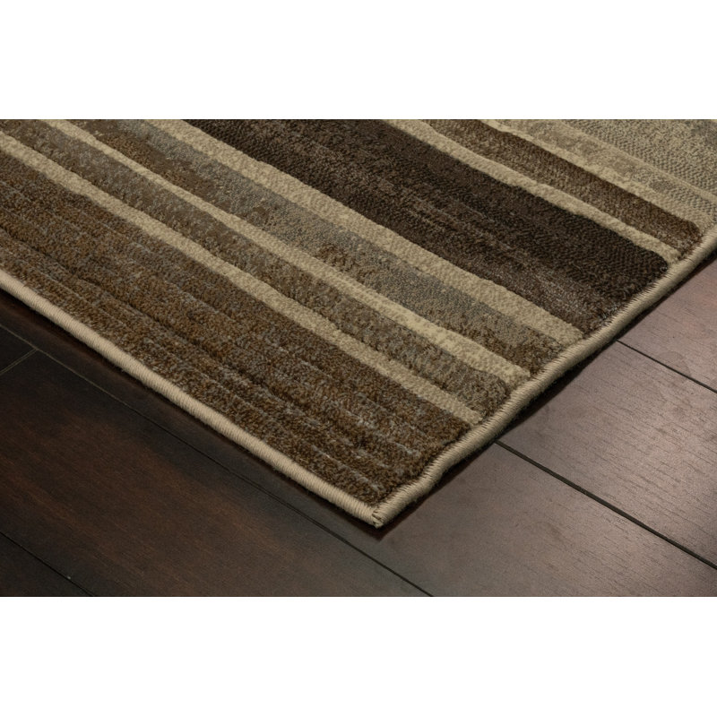 Annaclara Striped Indoor Rug, Rectangle 3'11" x 5'7"