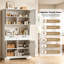 Garde-manger autoportant 70 po avec tiroir et tablettes réglables 70 po-1202299385