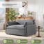 Canapé simple surdimensionné en chenille 50 * 43 ", fauteuil d'appoint large et profond, fauteuil rembourré moderne et confortable, canapé-lit avec coussins pour le salon et l’appartement