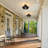Clouden Semi Flush Mount 13 in. Bohemian Rattan Modern Ceiling Light For Living Room and Bedroom-747874912