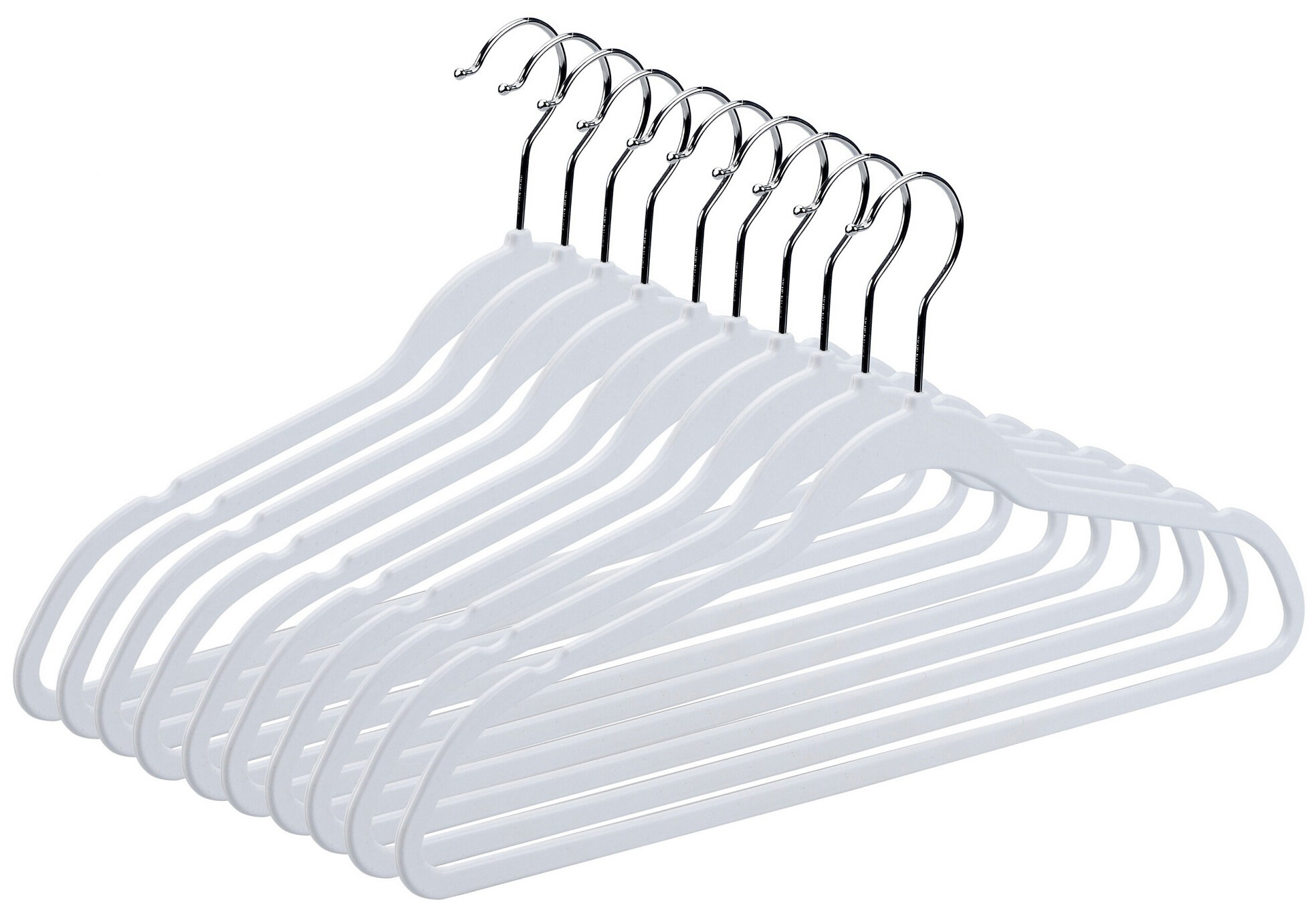 Unclutter Clothes Hangers 100 Pack - Plastic Hangers 10 Pack - Clothes  Hangers for Coat, Shirts & Pants - Durable Coat Hangers (100, Black)