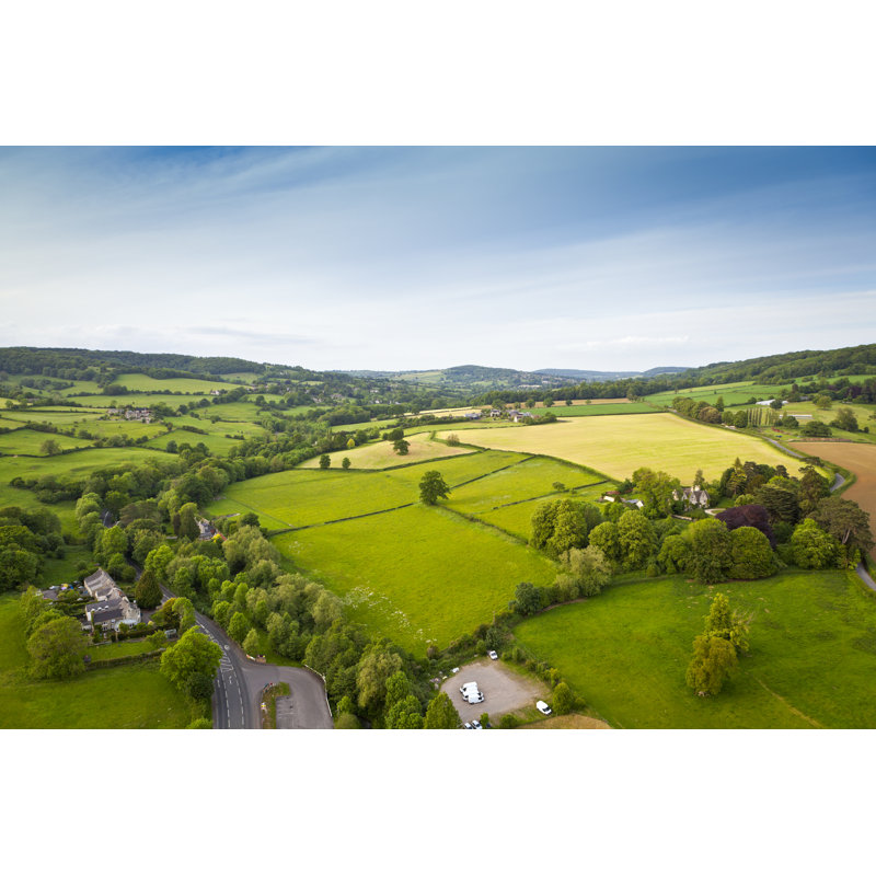 Idyllic Rural - Wrapped Canvas Print, 81cm H x 122cm W x 3.8cm D