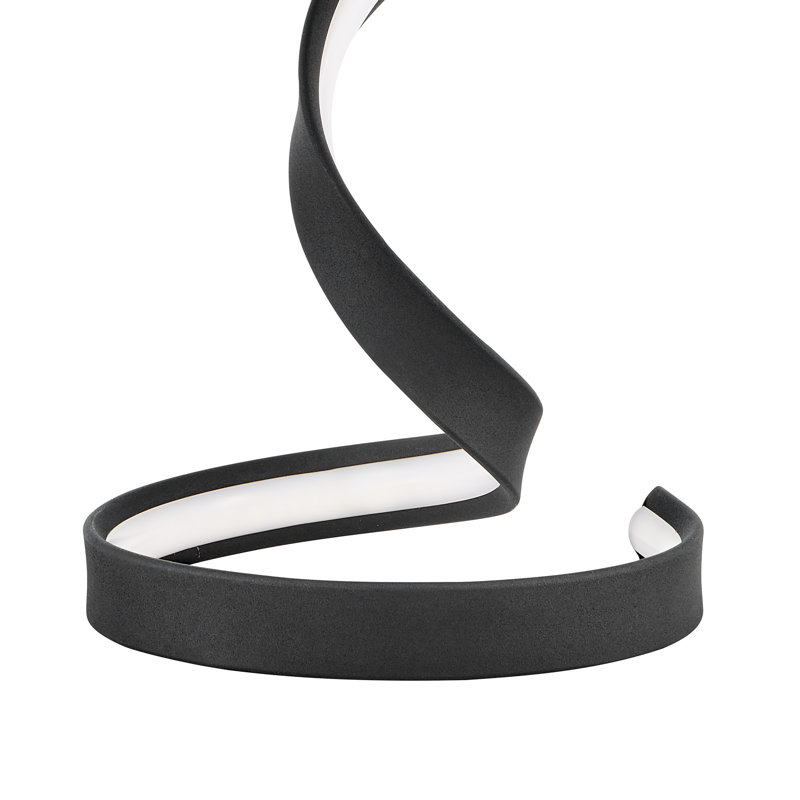 Calveston 17'' Dimmable Novelty Table Lamp, Black