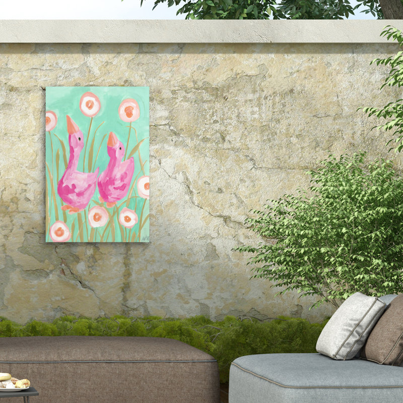 Œillets roses bolognaise dans le jardin, H 19 po x l 12 po