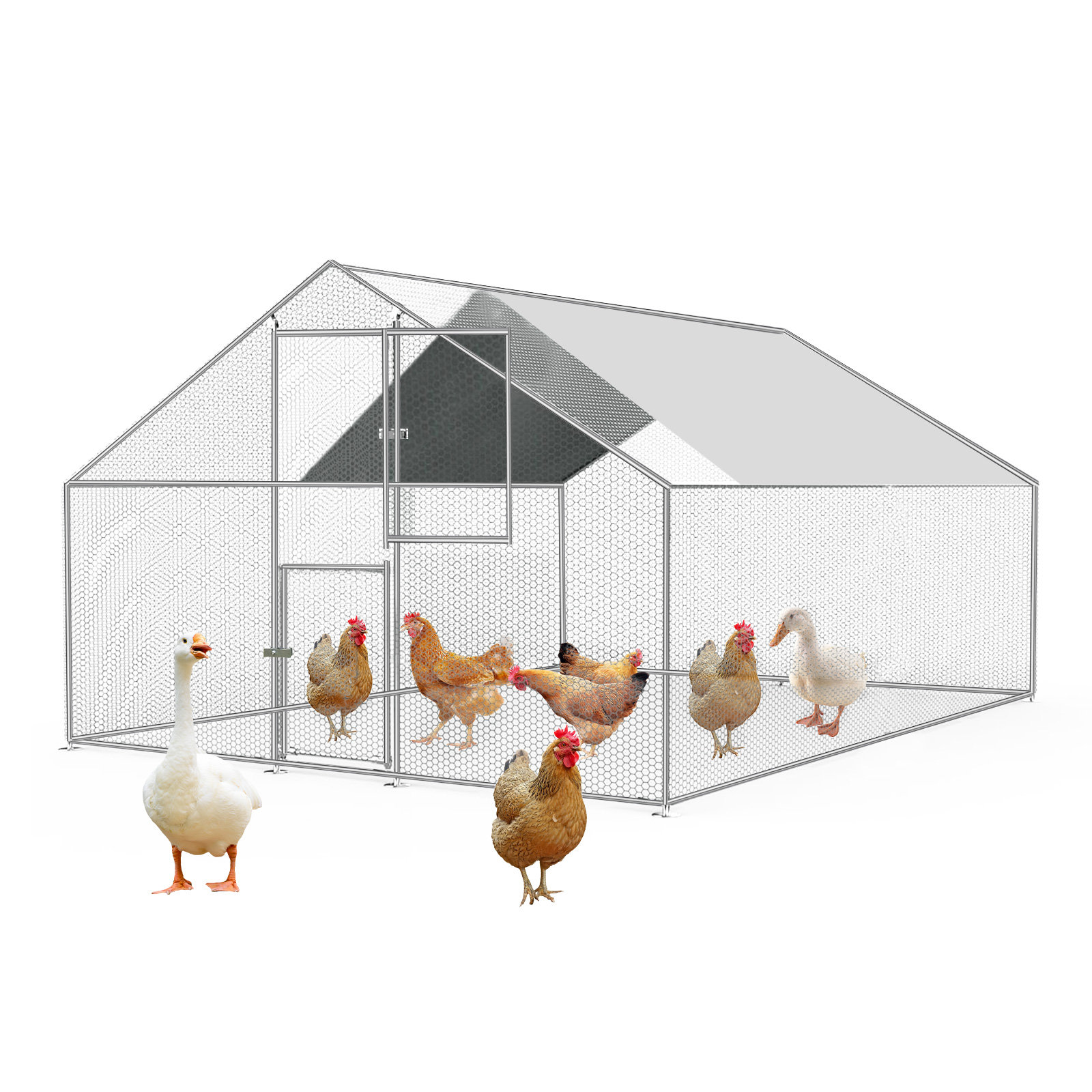 Tucker Murphy Pet™ Large Chicken Run Metal Chicken Coops Wayfair