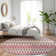 Premium Machine Washable Prisco Mauve Rug