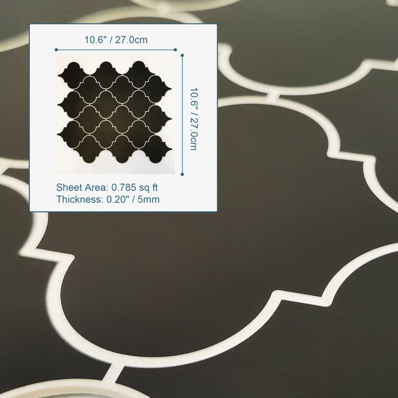 Tuile de dosseret Arabesque pour plancher et mur