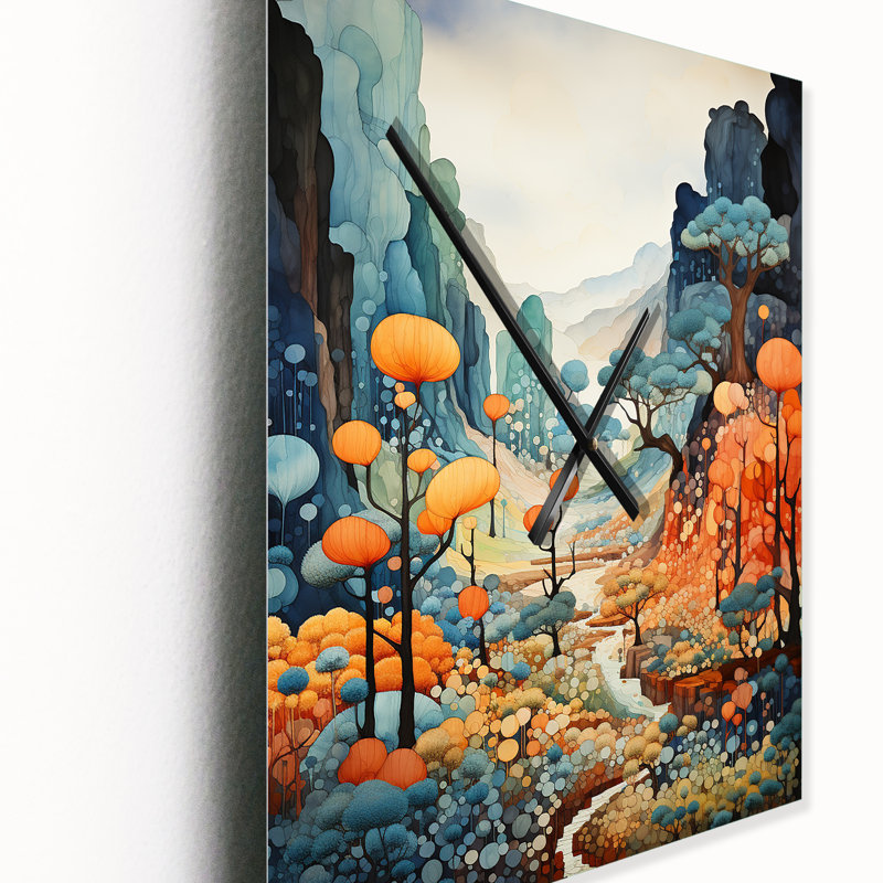 Horloge murale Canyon, H 28 po x l 12 po x P 1 po