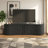 Aurel Buchheit Modern 59.1" Fluted TV Stand With Open Storage And Sliding Door-7836537
