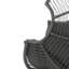 Fauteuil oscillant d'extérieur en osier Palos-484661225