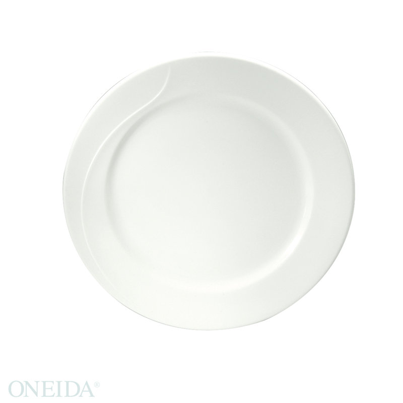 Eclipse Plates, 11.25", Bone China by Oneida