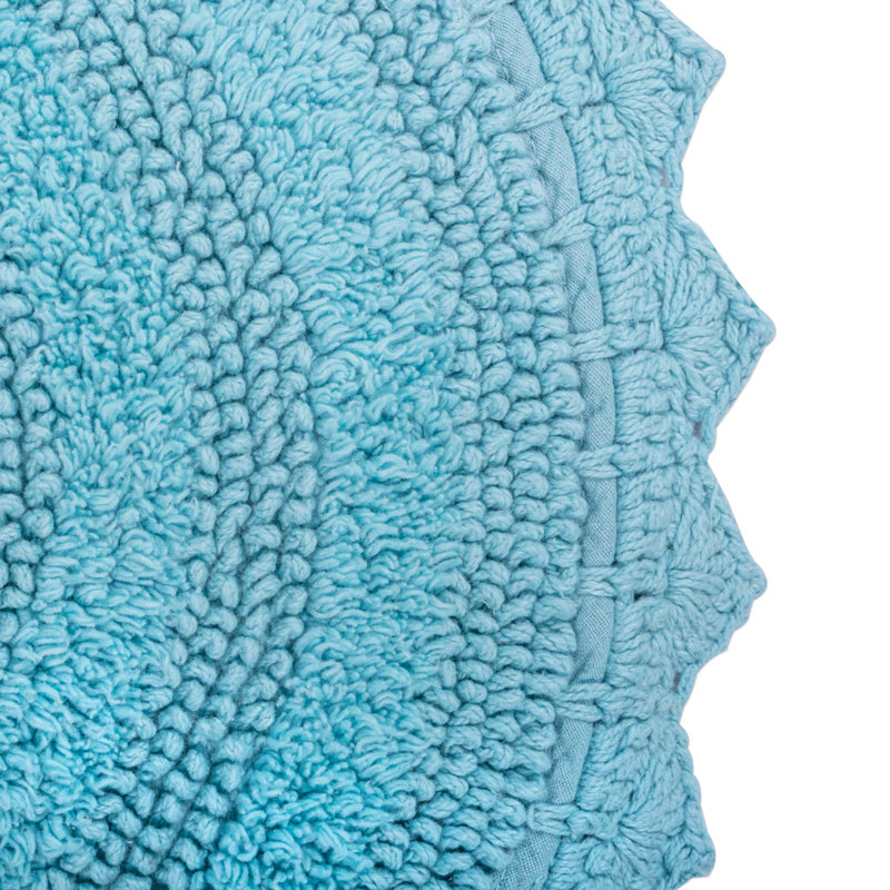 Lisk Bath Rug, Cameo Blue, 21" W x 34" L