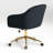 Farrah Tufted Velvet Upholstered Desk Chair-101215810