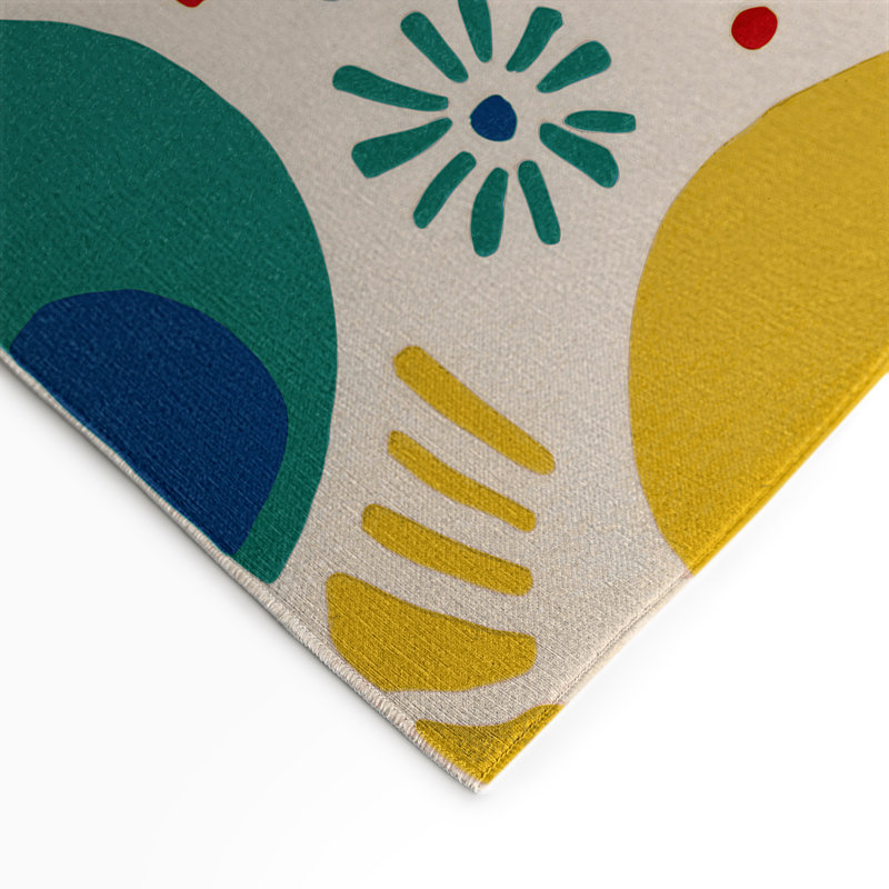 Perky Curl Indoor And Outdoor Area Rug, Rectangle 1'6" x 2'6"