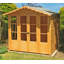Finty 7 x 6 Ft Shiplap Summer House-1321087895