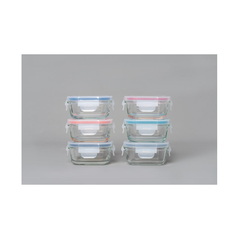 Genicook Glass 4 Oz. Food Storage Container