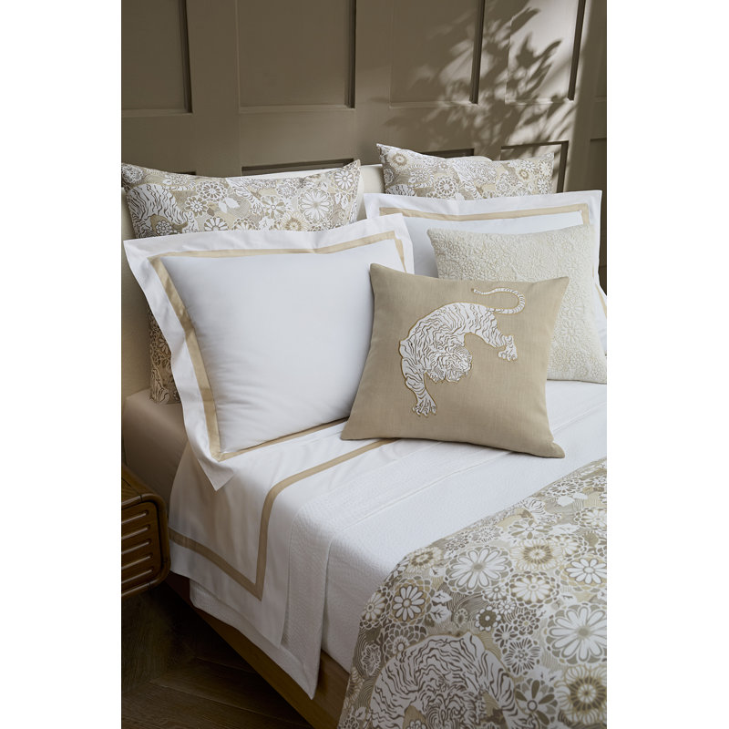 Siberian Tiger Square Pillow Cover & Insert