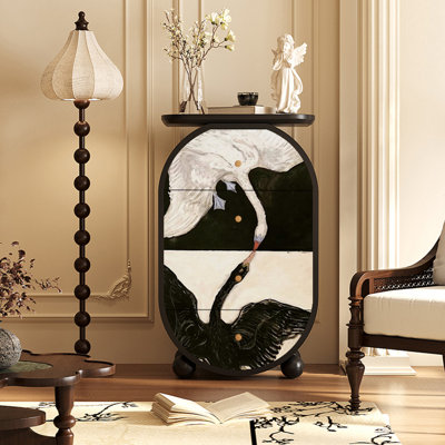 French-style retro minimalist sideboard