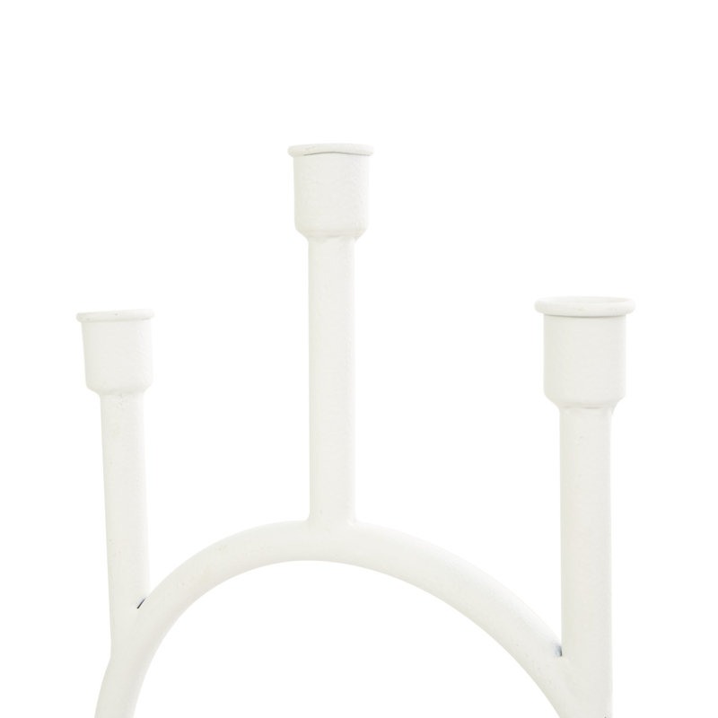 Bougeoir de table en fer