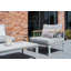 Taunton Teak Aluminium Lounge Set