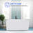 55" x 29" Freestanding Soaking Acrylic Bathtub-87082149