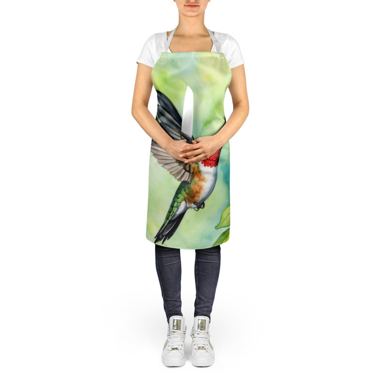 Apron, Rubythroated Hummingbird