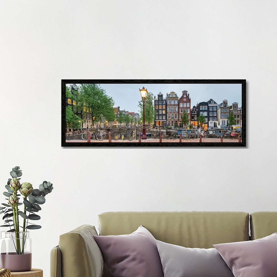 Leinwandbild Stadtlandschaft I, Amsterdam, Provinz Nordholland, Niederlande