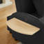 Fauteuil-lit convertible 3-en-1 avec dossier réglable, support pour téléphone et port de charge USB-888678163