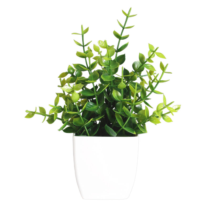 Artificielle Bonsai Vivid Non Wither Réaliste Décoratif Salon Chambre Artificielle Eucalyptus Plantes Home Decor pour Hôtel