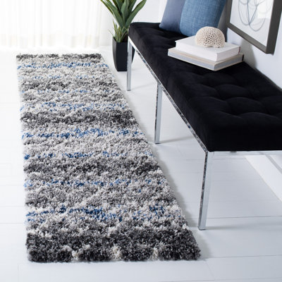 Eraman Shag Performance Geometric Rug