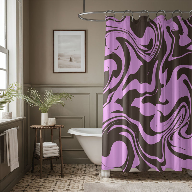 Rideau de douche Choco Cover - Premium, H 74 po x l 71 po