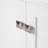 Cambridge 37'' Single Bathroom Vanity with Carrara Marble Top-26337881-132471783