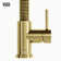 Edison 19" H 1-handle Pull-Down 2-Function Sprayer Kitchen Faucet