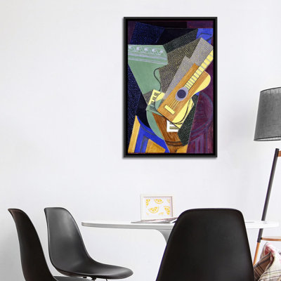 " Guitar On A Table; Guitare Sur Une Table, 1916 " by Juan Gris