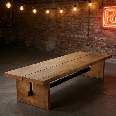 Rectangular Solid Wood Leisure Table, Bar Table