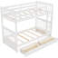 Lit superposé blanc Twintwin avec rangement - Mobilier de chambre à coucher et investissement de rangement